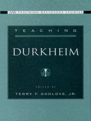 cover image of Teaching Durkheim